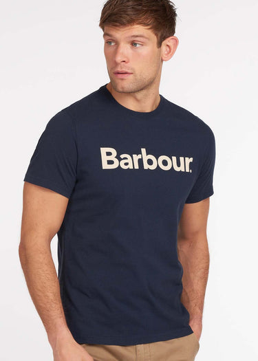 Barbour T-shirts Logo tee - new navy