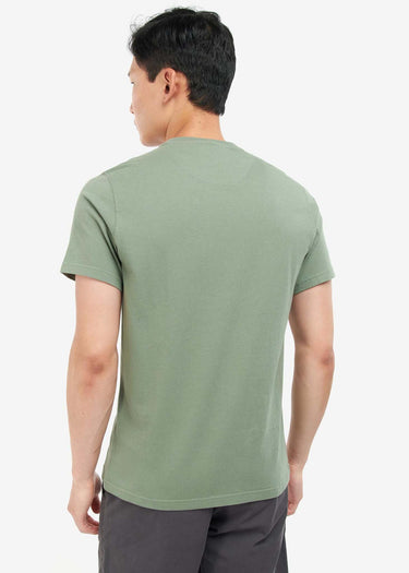 Barbour T-shirts Tartan sports tee - agave green