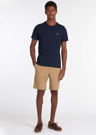Barbour T-shirts Tartan sports tee - new navy