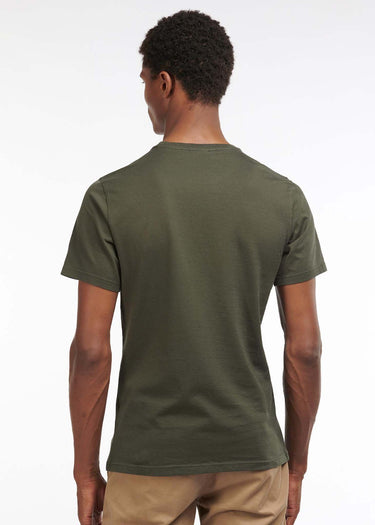 Barbour T-shirts Wallace tee - forest