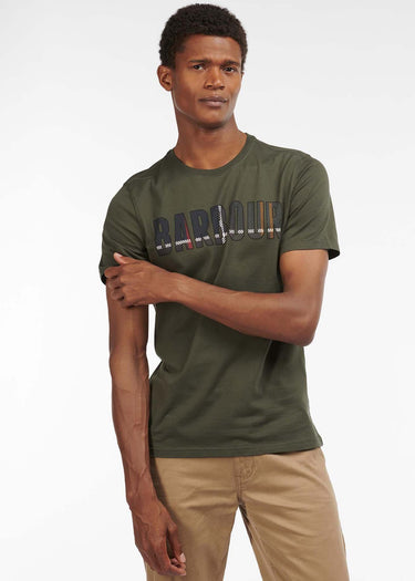 Barbour T-shirts Wallace tee - forest