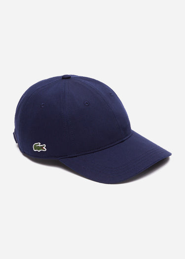 Lacoste Petten Cotton twill cap - navy blue