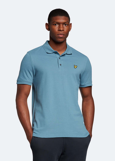 Lyle & Scott Polo's Crest tipped polo shirt - skipton blue