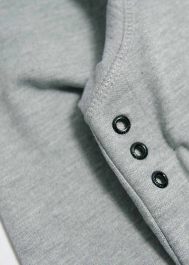 Peaceful Hooligan Hoodies Outline hoodie - marl grey