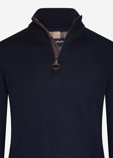 Barbour Truien Tain half zip - navy