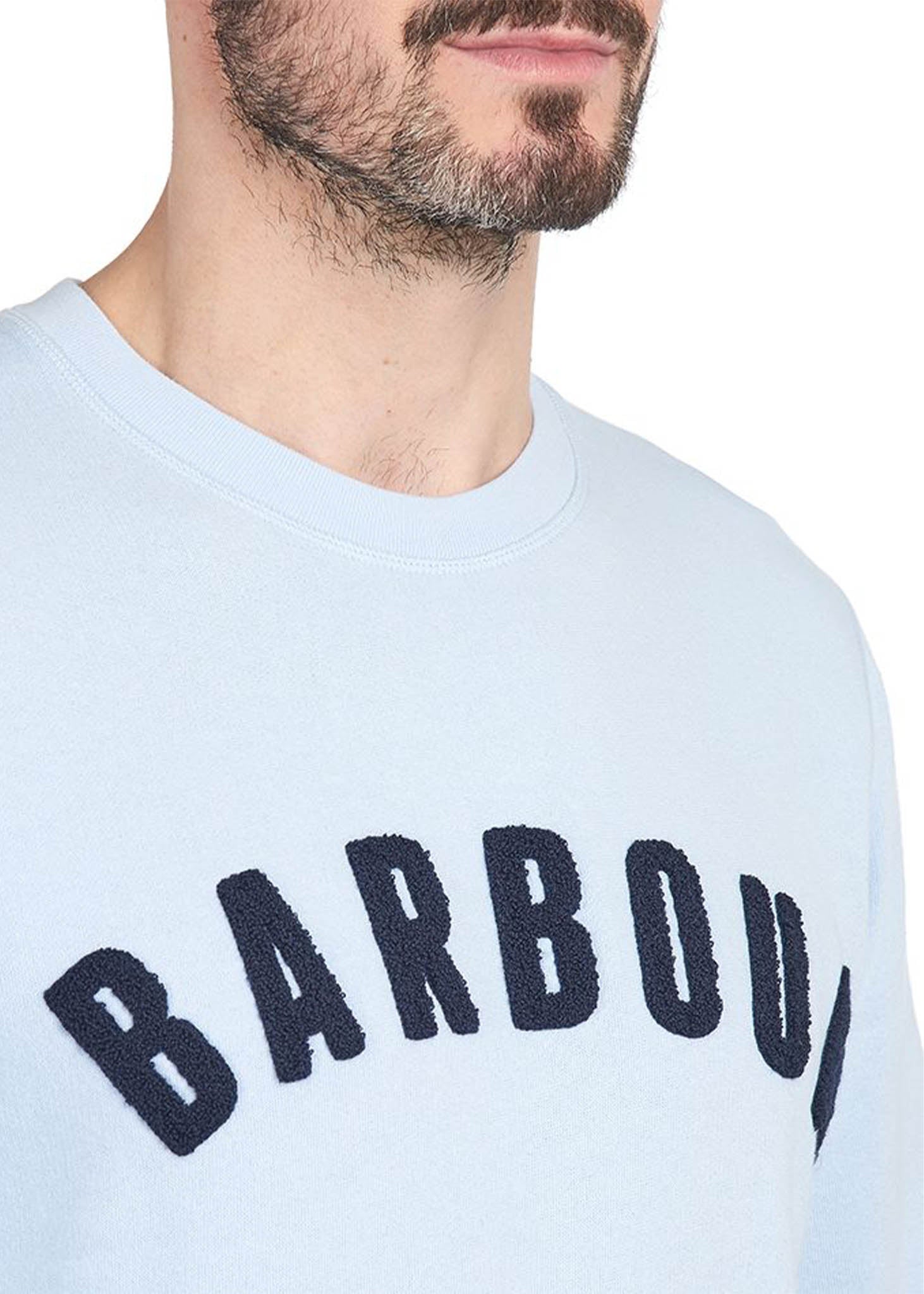 Barbour Truien  Prep logo crew - herritage blue 