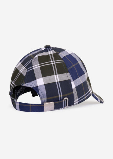 Barbour Petten Tartan sports cap - sage tartan
