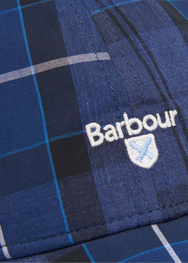Barbour Petten Tartan sports cap - ink tartan