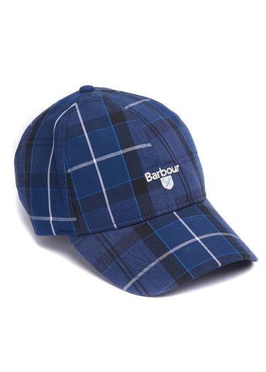 Barbour Petten Tartan sports cap - ink tartan