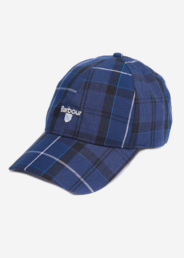 Barbour Petten Tartan sports cap - ink tartan