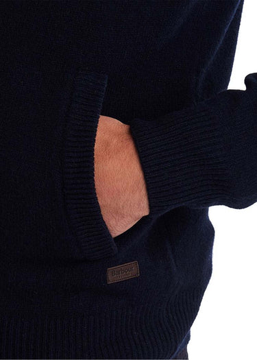 Barbour Vesten Patch zip thru - navy