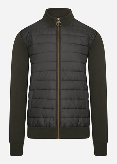 Barbour Vesten Carn baffle zip thru - forest