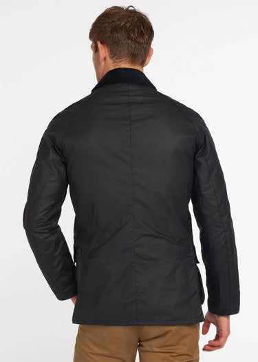 Barbour Jassen Ashby wax jacket - navy