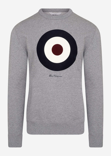 Ben Sherman Truien Signature target sweat - steel