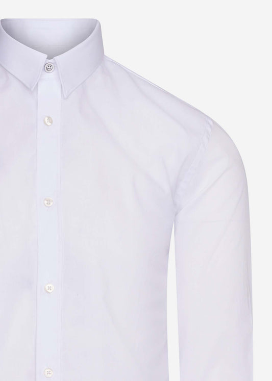 Ben Sherman Overhemden  Stretch shirt - white 