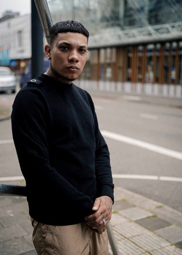 MA.Strum Truien Core crew sweatshirt - jet black