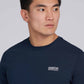 Barbour International T-shirts  Essential small logo tee - navy 