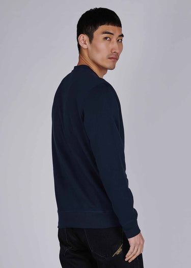 Barbour International Truien Large logo sweat - navy