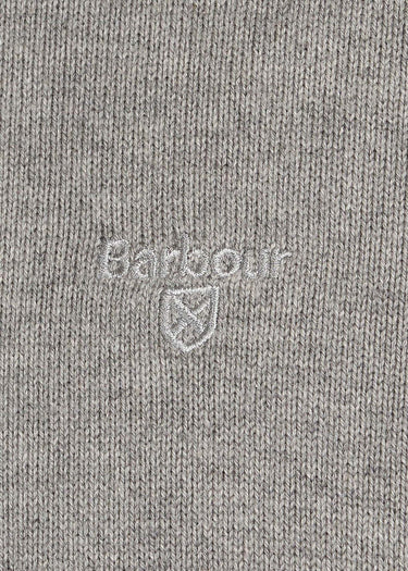 Barbour Truien Cotton half zip - grey marl
