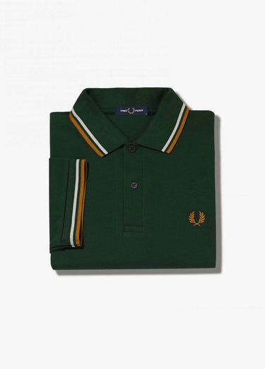 Fred Perry Polo's Twin tipped polo - evergreen