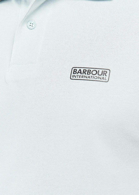Barbour International Polo's  Essential polo - pastel spruce 