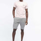 Barbour International T-shirts  Small logo tee - pink cinder 