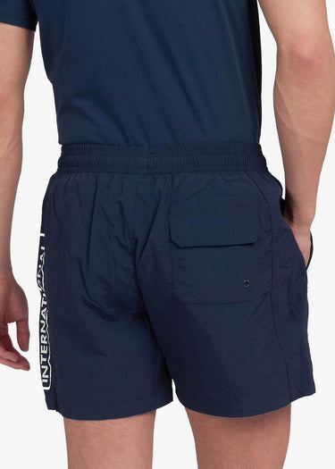 Barbour International Zwembroeken Large logo swim short- international navy
