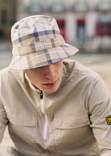 Barbour Bucket Hats Tartan bucket hat - amble sand