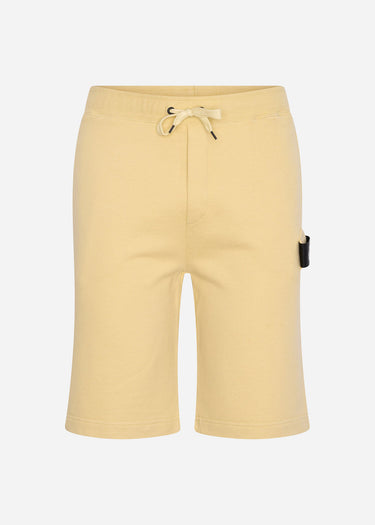 MA.Strum Korte Broeken Core sweat short - mellow yellow