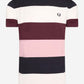 Fred Perry T-shirts  Bold stripe t-shirt - snow white 