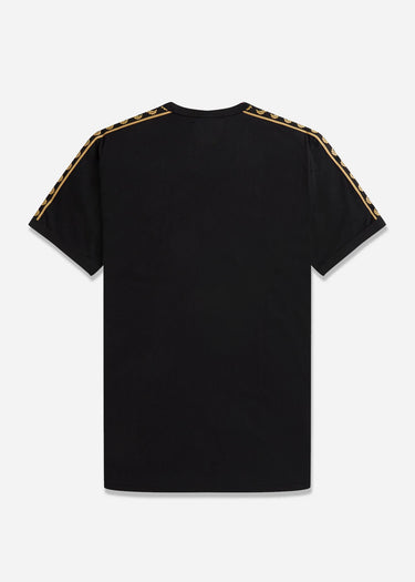 Fred Perry T-shirts Gold taped ringer t-shirt - black