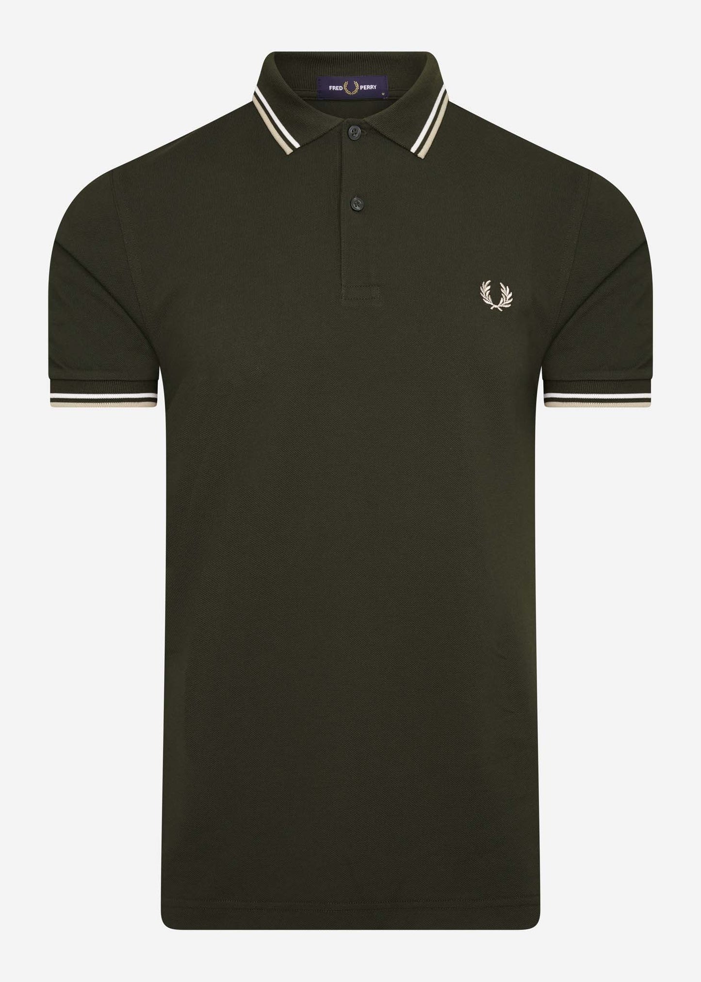 Fred Perry Polo's  Twin tipped aw polo - hunting green 