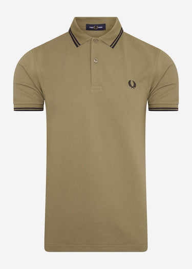 Fred Perry Polo's Twin tipped aw polo - sage