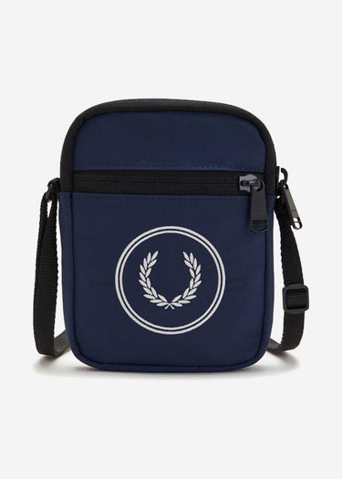 Fred Perry Taschen Circle branded small side bag - navy