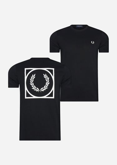 Fred Perry T-shirts Graphic print t-shirt - black