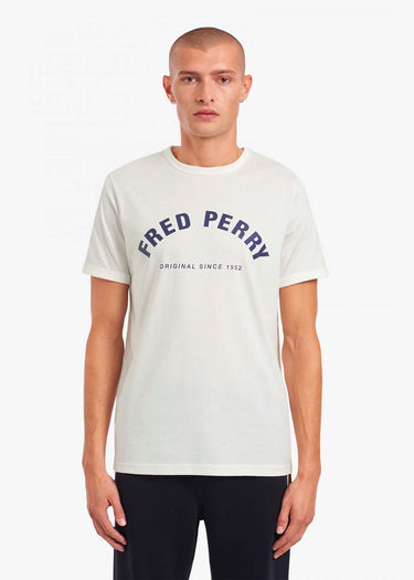 Fred Perry T-shirts Arch branded t-shirt - snow white