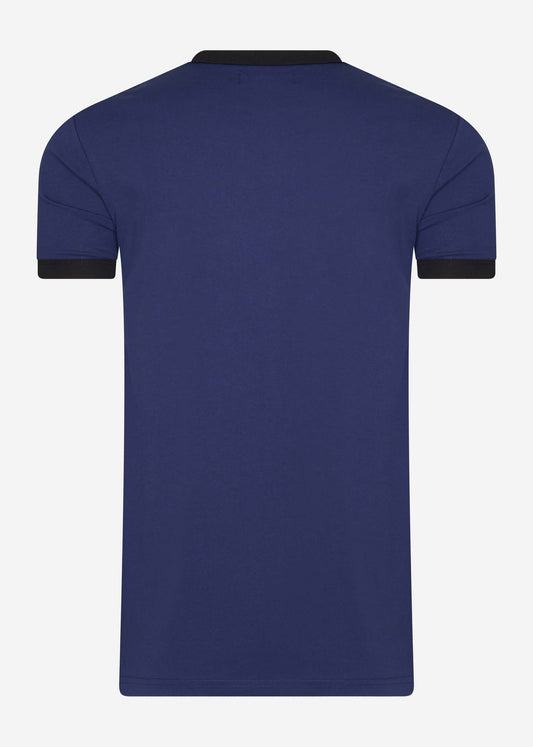 Fred Perry T-shirts  Taped ringer t-shirt - french navy 