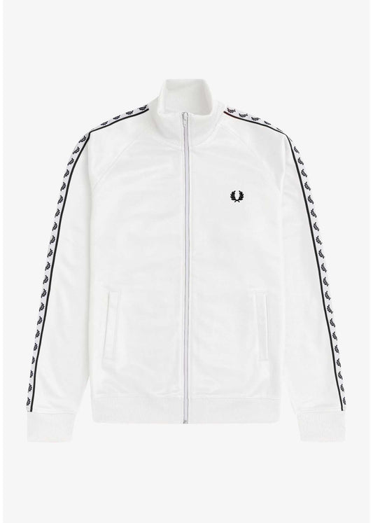 Fred Perry Vesten  Taped track jacket - white 