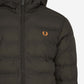 Fred Perry Jassen  Hooded insulated jacket - hunting green 