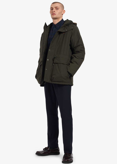Fred Perry Jassen Padded zip-through jacket - hunting green