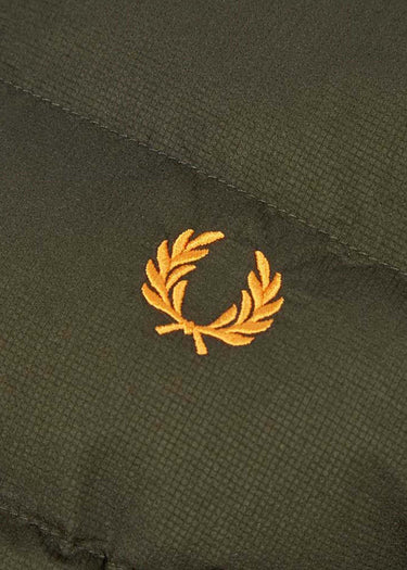 Fred Perry Jassen Hooded insulated jacket - hunting green