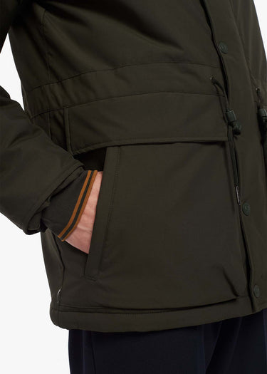 Fred Perry Jassen Padded zip-through jacket - hunting green