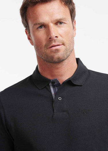 Barbour Longsleeve Polo's L/S sports polo - black