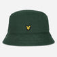 Lyle & Scott Bucket Hats  Cotton twill bucket hat - jade green 