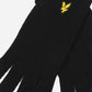 Lyle & Scott Handschoenen  Racked rib gloves - true black 