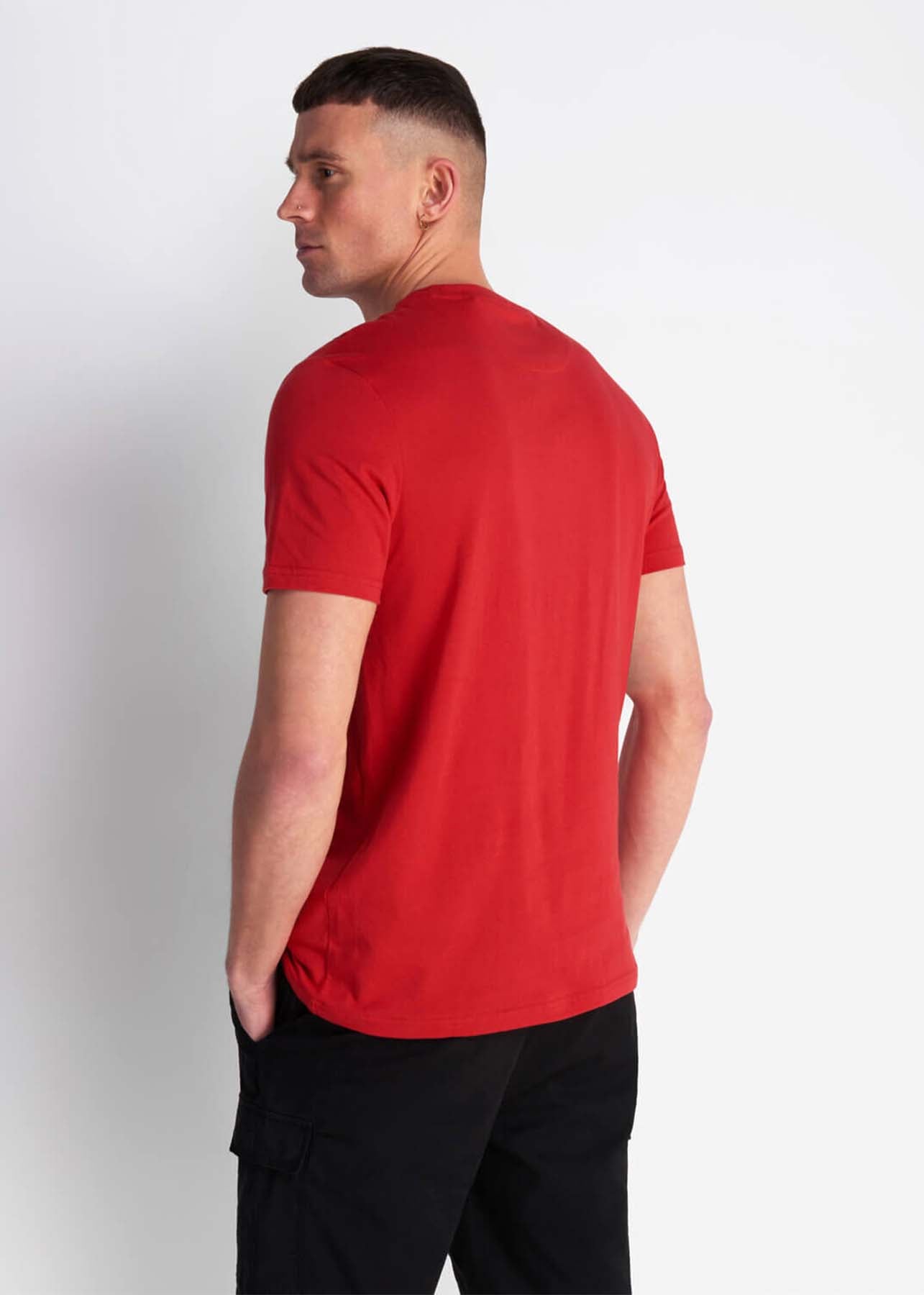 Lyle & Scott T-shirts  Crew neck t-shirt - gala red 