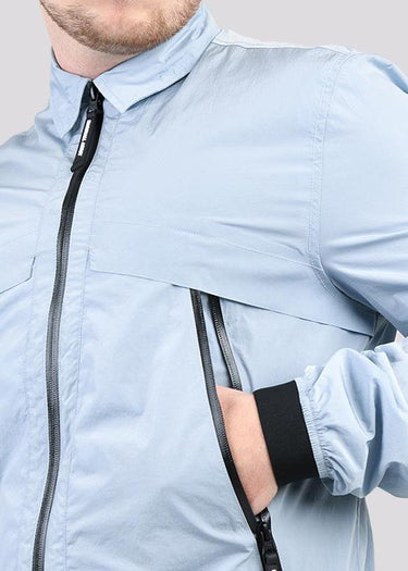 Marshall Artist Overshirts Molecular kita overshirt - faded sky