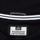 Weekend Offender T-shirts  Leo gregory tee - black 