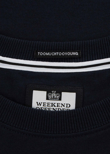 Weekend Offender Truien Dunham sweat - navy