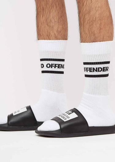 Weekend Offender Slippers La piscine - black